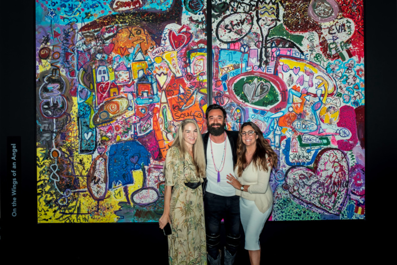 Sacha Jafri est un artiste heureux Sacha Jafri est un artiste heureux