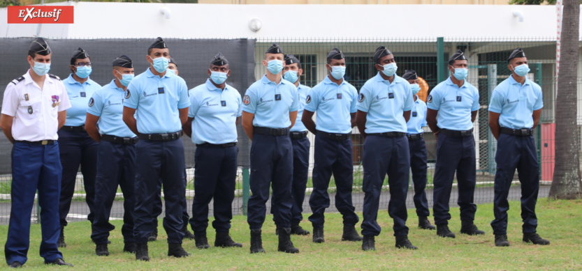 Gendarmerie Nationale: remise d'insignes et de brevets