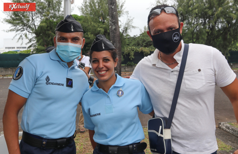 Gendarmerie Nationale: remise d'insignes et de brevets