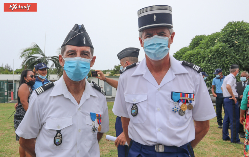 Gendarmerie Nationale: remise d'insignes et de brevets