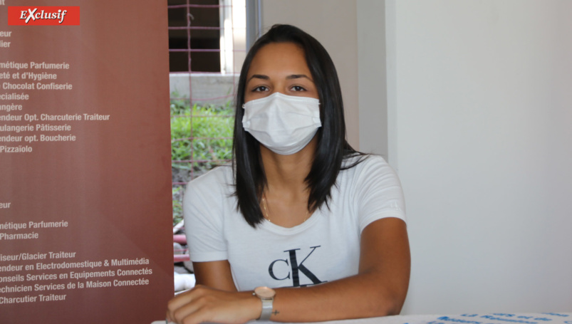 Lucie, apprentie opticienne, et ambassadrice de cette JPO Lucie, apprentie opticienne, et ambassadrice de cette JPO