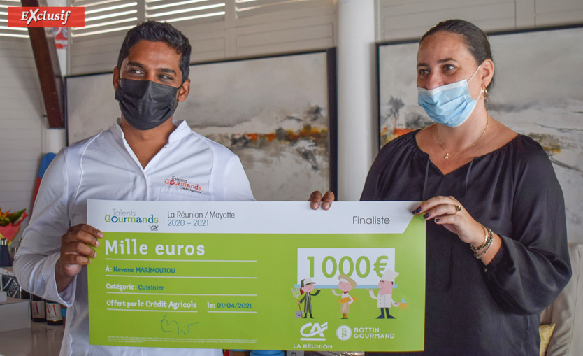 Prix remis à Kevene Marimoutou de l’Iloha Prix remis à Kevene Marimoutou de l’Iloha