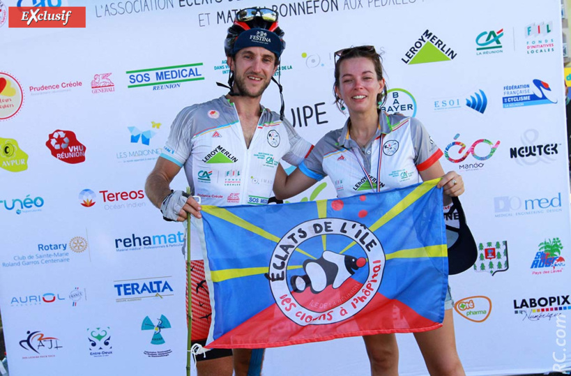 Mathieu Bonnefon et Fanny Le Fustec, responsable communication à Eclats de l'Ile Mathieu Bonnefon et Fanny Le Fustec, responsable communication à Eclats de l'Ile