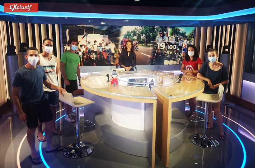 Antenne Reunion les a suivis pas pas ou presque...