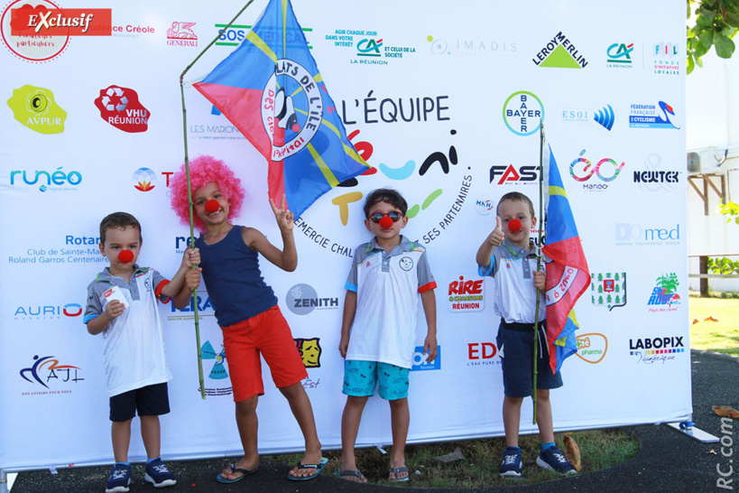 Les enfants étaient à la fête