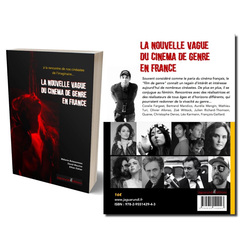 Aurélia Mengin fait partie de "la nouvelle vague..." La photo de son film fait la couverture du livre sorti récemment