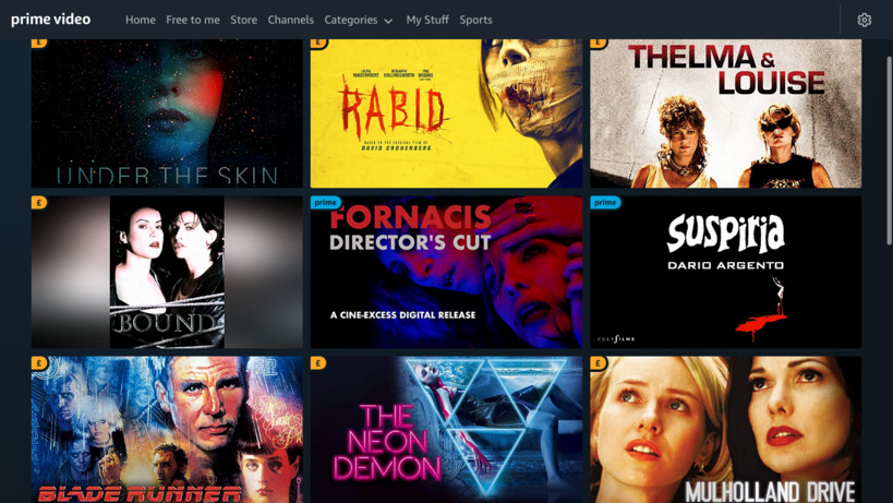 Sur Amazon Prime Vidéo, "Fornacis" est disponible aux côtés de films très connus