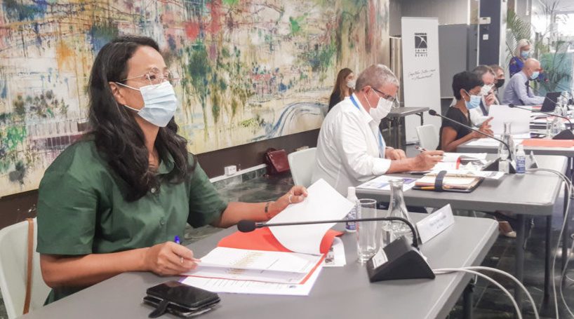 Brigitte Adame, 2ème adjointe, et juste à côté Gérard Françoise, 5ème adjoint, élu Sécurité Brigitte Adame, 2ème adjointe, et juste à côté Gérard Françoise, 5ème adjoint, élu Sécurité