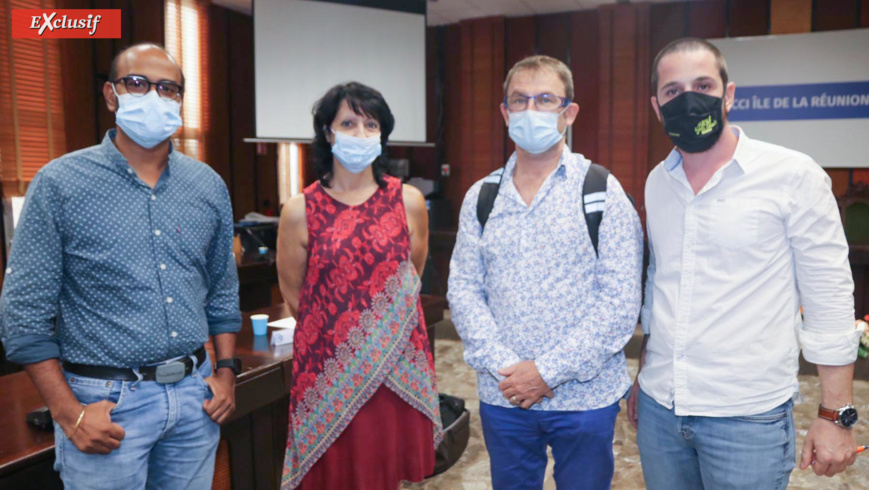 Quelques représentants d'associations de commerçants Quelques représentants d'associations de commerçants