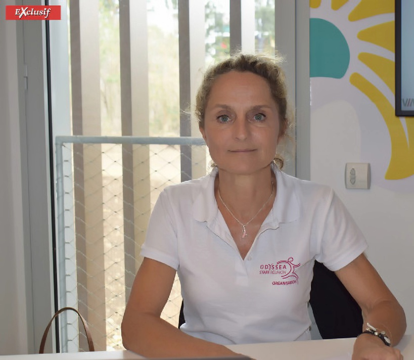 Nathalie Bourcier, présidente de l'association Run Odysséa (photo Exclusif.re)