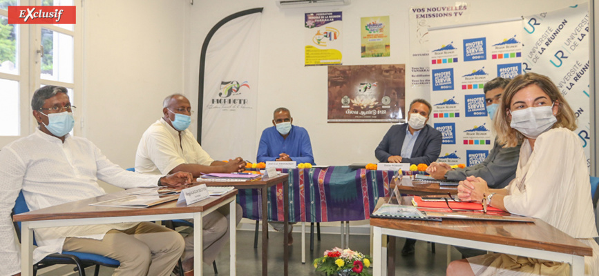 La signature a eu lieu au siège de la Fédération Tamoule de La Réunion La signature a eu lieu au siège de la Fédération Tamoule de La Réunion