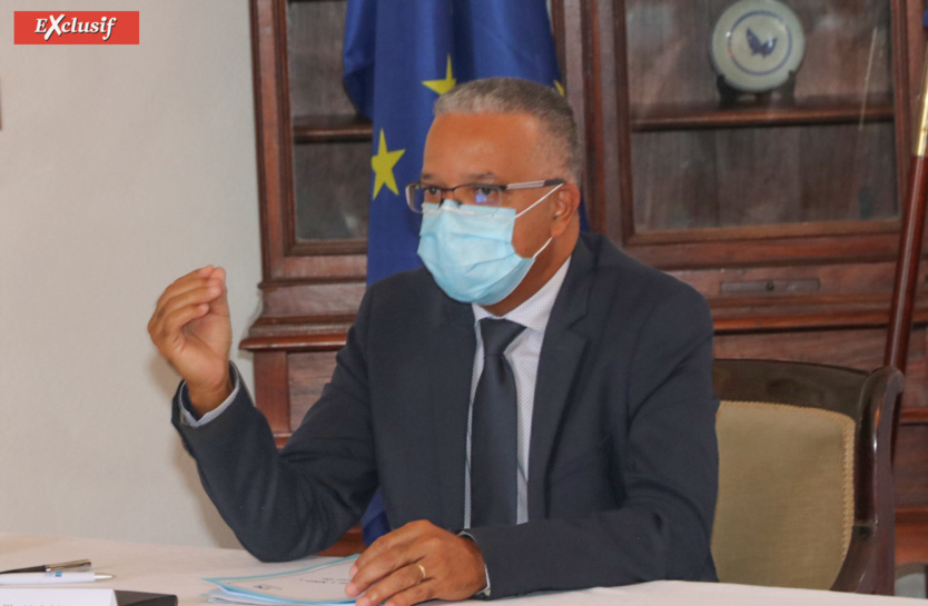 Cyrille Melchior, président du Département Cyrille Melchior, président du Département