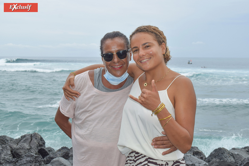 Alice avec sa maman Sana Lemoigne, soutien inconditionnel Alice avec sa maman Sana Lemoigne, soutien inconditionnel