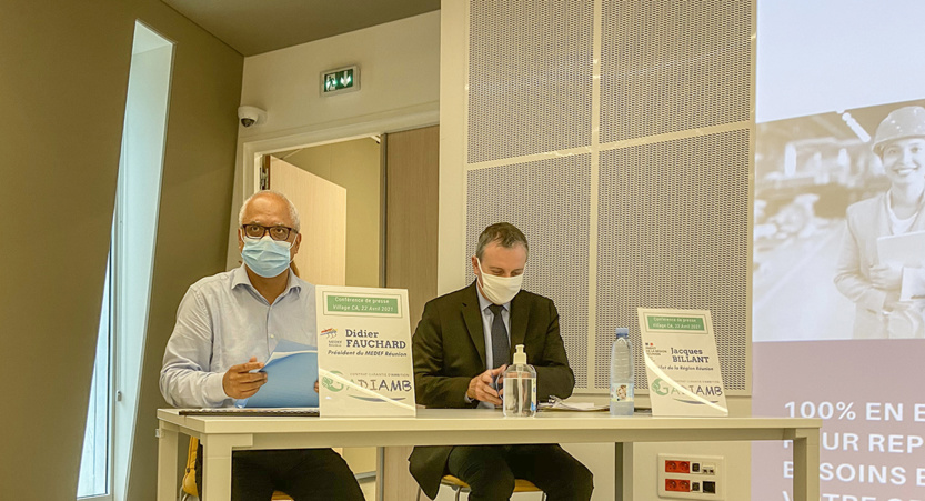 Didier Fauchard, président du Medef Réunion, et Jacques Billant, Préfet de La Réunion Didier Fauchard, président du Medef Réunion, et Jacques Billant, Préfet de La Réunion