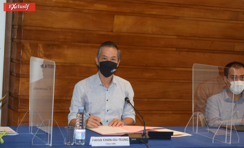 Patrick Chane-Ou-Teung, de la SARL CILAOS Patrick Chane-Ou-Teung, de la SARL CILAOS