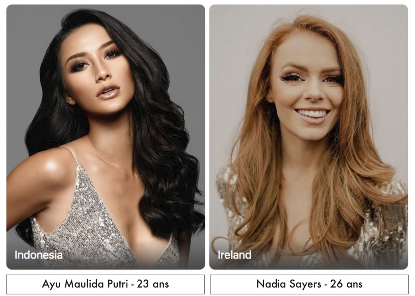 Miss Univers 2020: découvrez les 74 canons de beauté de l'univers! Miss Univers 2020: découvrez les 74 canons de beauté de l'univers!