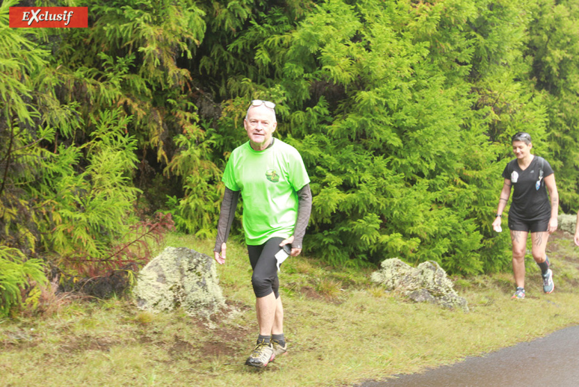 Le président Patrick Huet en tête du peloton Le président Patrick Huet en tête du peloton