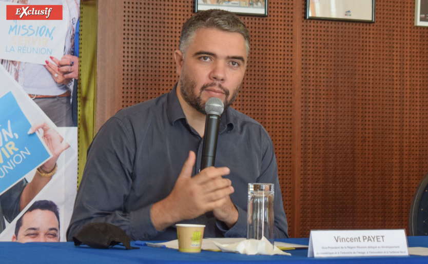 Vincent Payet, vice-président de la Région Vincent Payet, vice-président de la Région