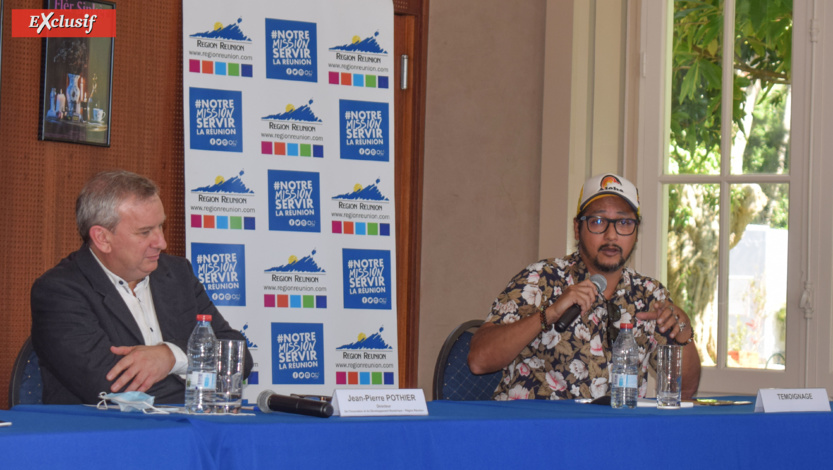 Jean-Pierre Pothier, directeur Innovation Numérique à la Région, et Dkpit Jean-Pierre Pothier, directeur Innovation Numérique à la Région, et Dkpit