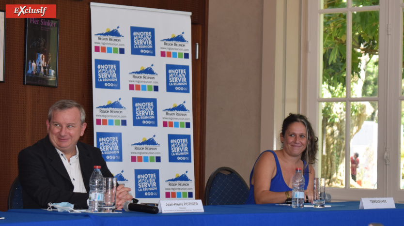 Jean-Pierre Pothier, et Laurent Ransan, réalisatrice Jean-Pierre Pothier, et Laurent Ransan, réalisatrice