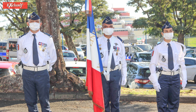 Cérémonie d'hommage aux policiers morts, victimes du devoir