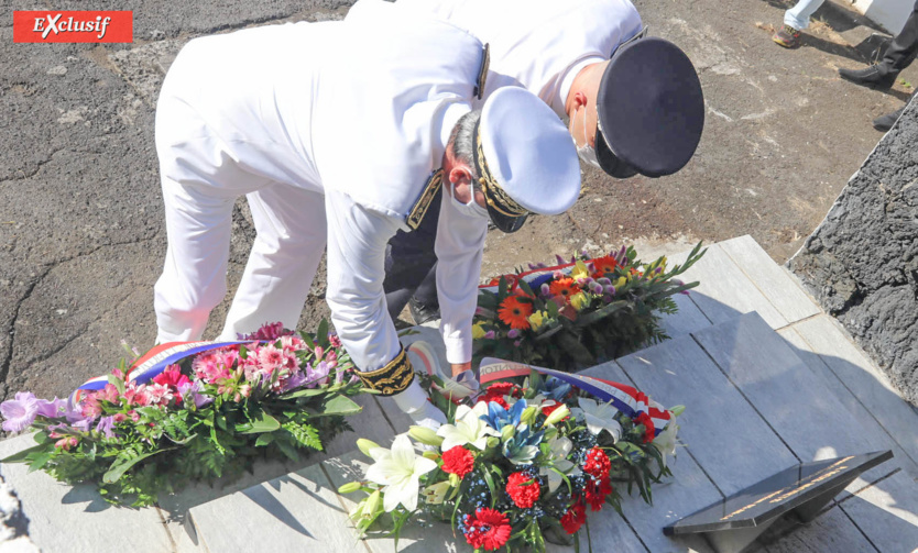 Cérémonie d'hommage aux policiers morts, victimes du devoir