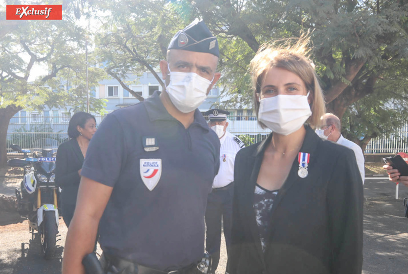 Cérémonie d'hommage aux policiers morts, victimes du devoir Cérémonie d'hommage aux policiers morts, victimes du devoir