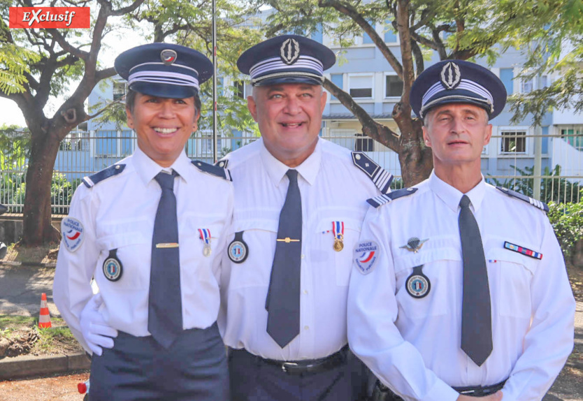 Cérémonie d'hommage aux policiers morts, victimes du devoir Cérémonie d'hommage aux policiers morts, victimes du devoir