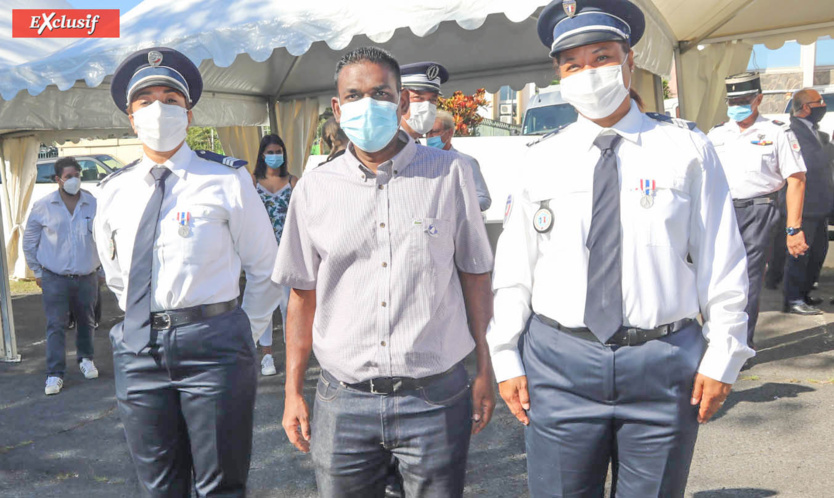 Cérémonie d'hommage aux policiers morts, victimes du devoir Cérémonie d'hommage aux policiers morts, victimes du devoir