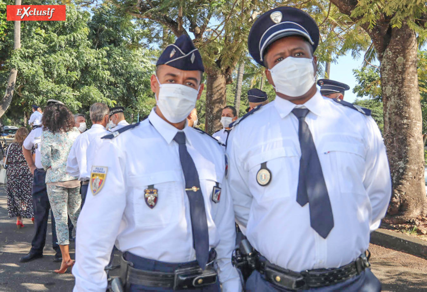 Cérémonie d'hommage aux policiers morts, victimes du devoir Cérémonie d'hommage aux policiers morts, victimes du devoir