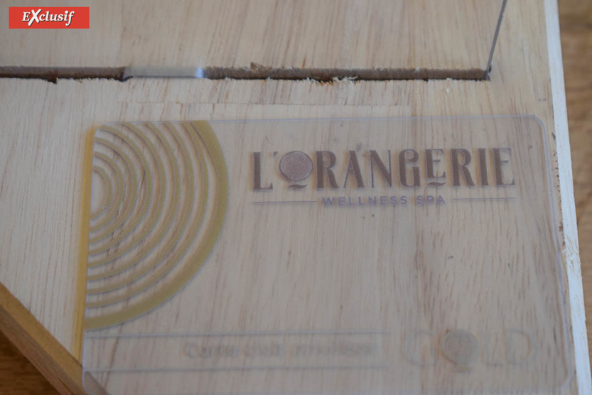 La carte de membre de L'Orangerie La carte de membre de L'Orangerie