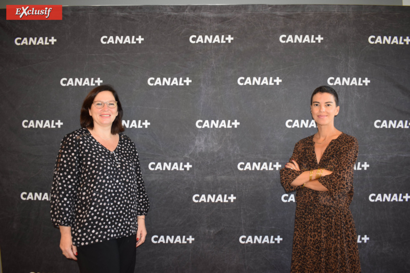 Samantha Nahama, directrice générale Canal+ Réunion, et Valérie Marianne, directrice Communication et Coproduction Canal+ Réunion Samantha Nahama, directrice générale Canal+ Réunion, et Valérie Marianne, directrice Communication et Coproduction Canal+ Réunion