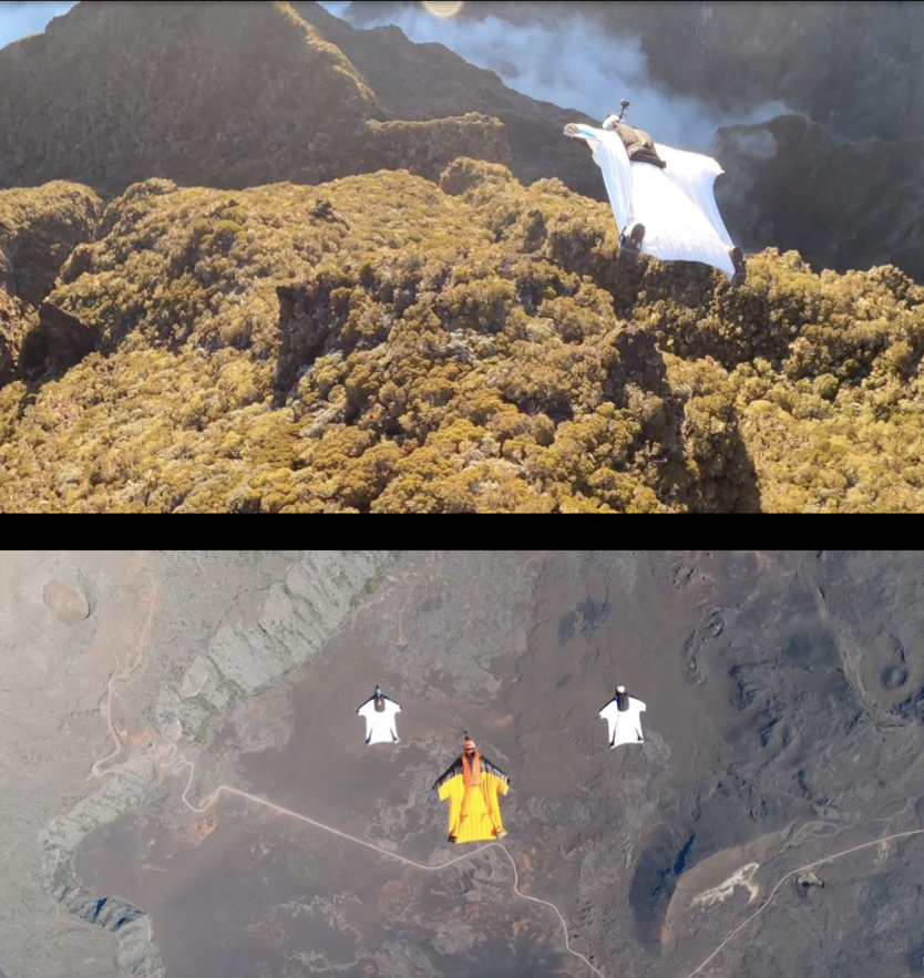 "Les Voltigeurs de l'île intense" avec des images exceptionnelles "Les Voltigeurs de l'île intense" avec des images exceptionnelles