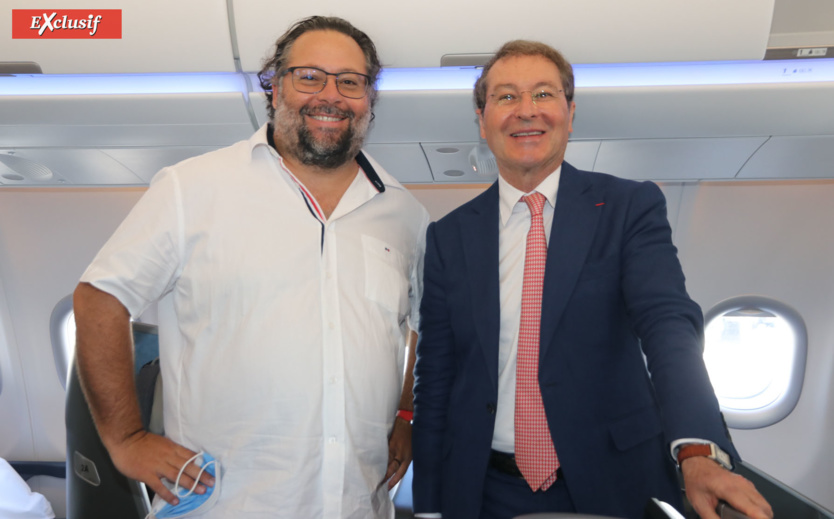 Yann Lefebvre avec Pascal de Izaguirre Yann Lefebvre avec Pascal de Izaguirre