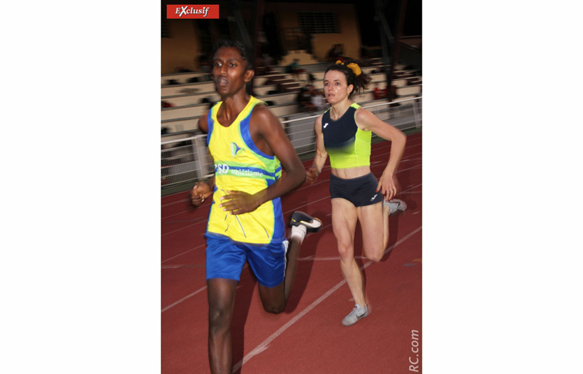 Lise Thimon impériale sur le 800 m avec les garçons Lise Thimon impériale sur le 800 m avec les garçons