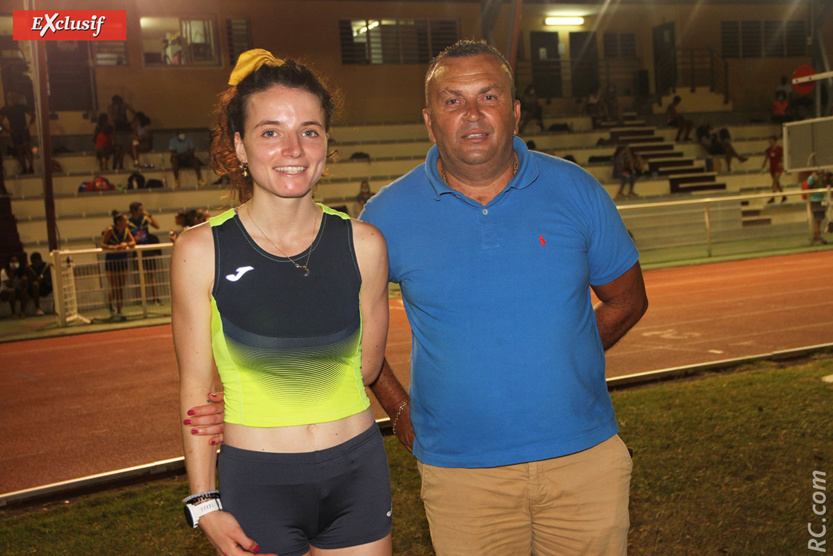 Lise Thimon félicitée par Patrick Vidot Lise Thimon félicitée par Patrick Vidot