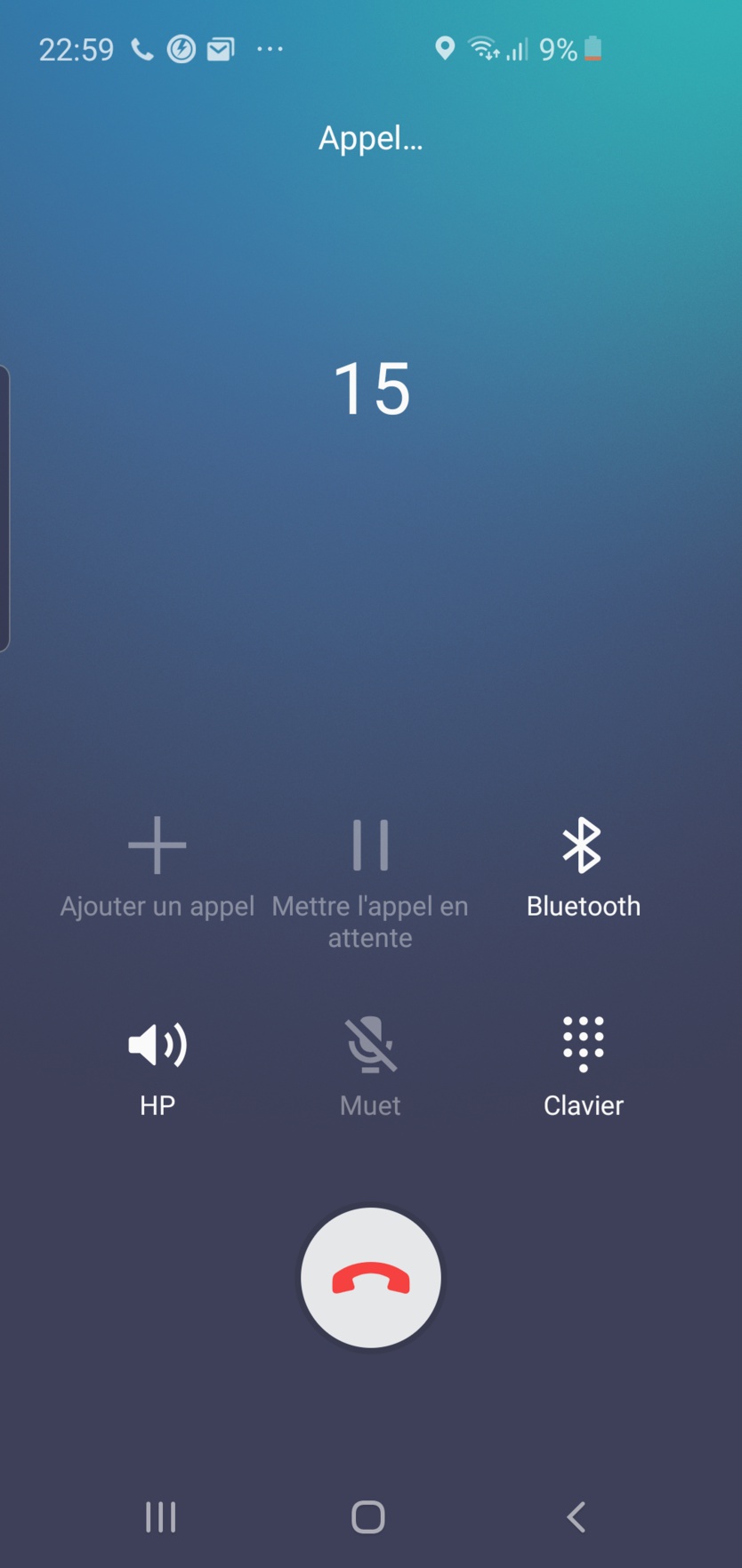 Le 15 était inaccessible de manière aléatoire Le 15 était inaccessible de manière aléatoire