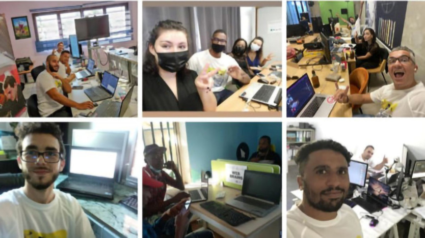 73 équipes ont participé en ligne cette année 73 équipes ont participé en ligne cette année