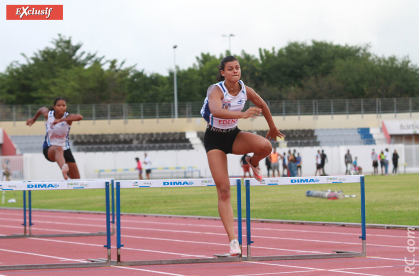 Maëva Bastien impériale sur le 100 haies en 14''26, meilleure performance du championnat à la table de cotation