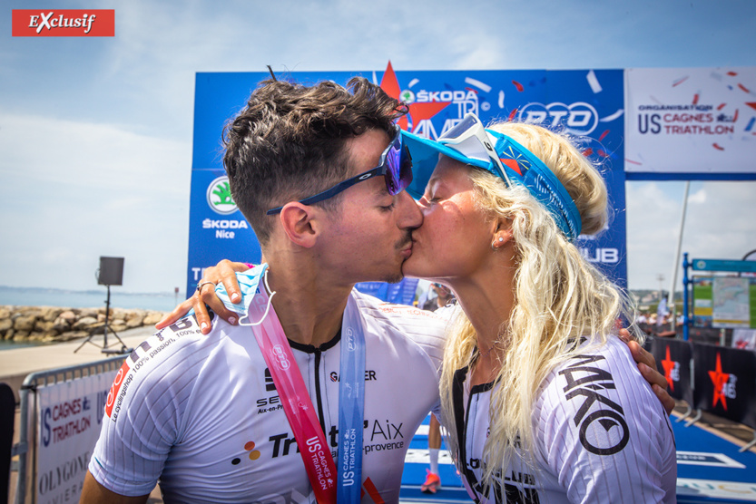 «Énormément d’émotions hier sur le championnat de France Longue Distance   ...Une journée gravée à jamais dans ma mémoire ... Une grosse pensée pour Jeanne Collonge à qui j’ai pensé sur toute la course, Un énorme énorme MERCI à mon coach Yves Cordier, Merci à tous pour vos messages ! Ça me fait chaud au cœur et je vous réponds aujourd’hui ! Je prendrai le temps demain soir de faire une autre publication pour remercier plus dignement tous ceux qui m’accompagnent et me sont d’une aide précieuse ! Pour le moment je crois que je suis encore dans un rêve, sur un petit nuage avec mon champion de France Clément Mignon. On nous a conseillé de savourer alors aujourd’hui»