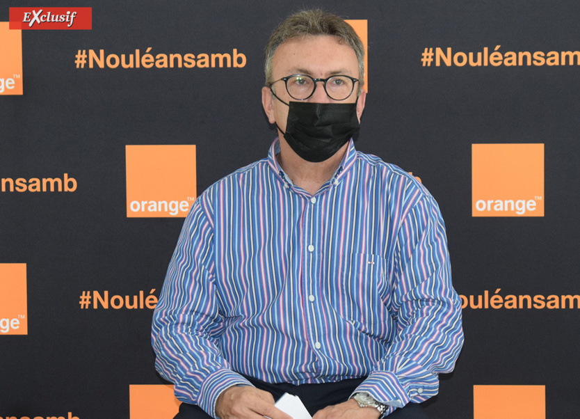 Jean-Marc Escalettes, directeur général Orange Réunion Mayotte Jean-Marc Escalettes, directeur général Orange Réunion Mayotte