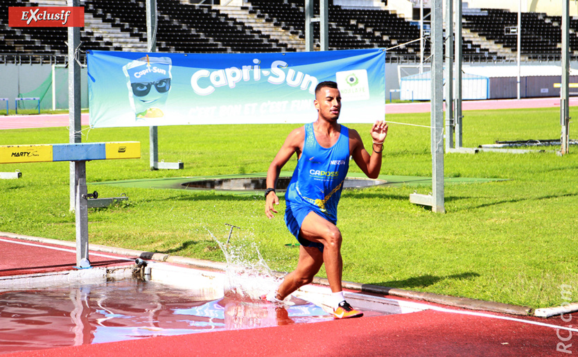 Louis Hoarau, vainqueur sur le 3000 m steeple