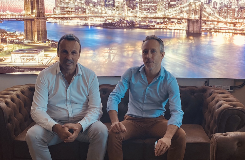 Patrick Muller et Cédrix Gaston, co-gérants du centre d'affaires Patrick Muller et Cédrix Gaston, co-gérants du centre d'affaires