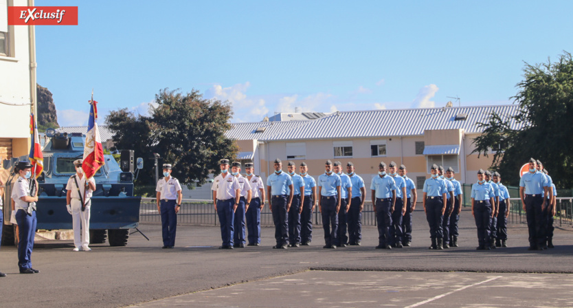 Gendarmerie Nationale: fin de formation des Gendarmes Adjoints Volontaires et médaillés