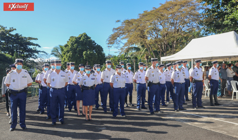 Gendarmerie Nationale: fin de formation des Gendarmes Adjoints Volontaires et médaillés