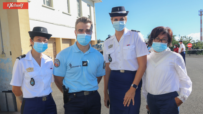 Gendarmerie Nationale: fin de formation des Gendarmes Adjoints Volontaires et médaillés