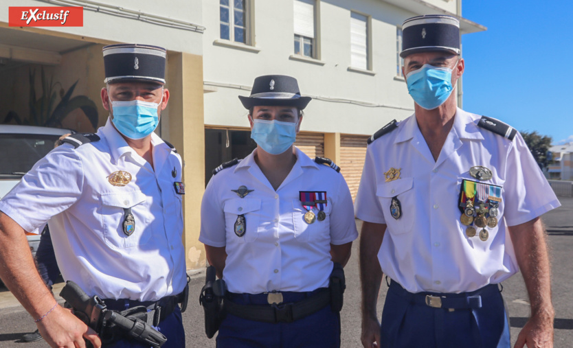 Gendarmerie Nationale: fin de formation des Gendarmes Adjoints Volontaires et médaillés