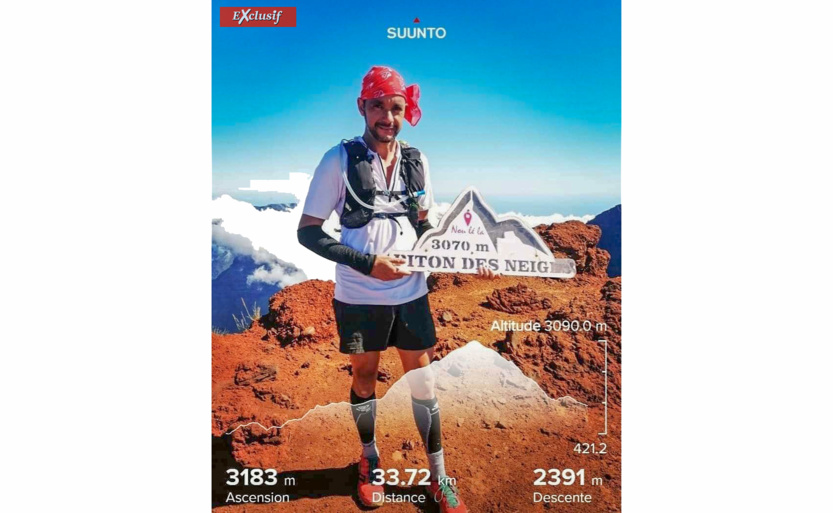 Et oui ils sont passés par le Piton des Neiges
