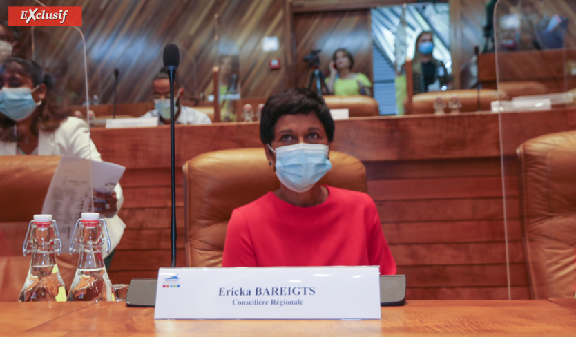 Ericka Bareigts n'a pas souhaité de poste de vice-présidence Ericka Bareigts n'a pas souhaité de poste de vice-présidence