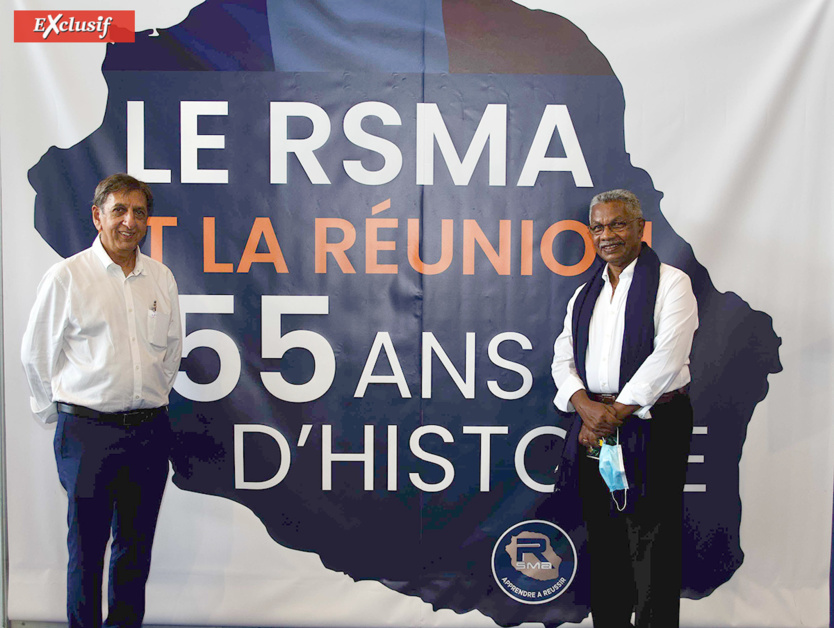 Aziz Patel et René-Paul Victoria, deux anciens du SMA Aziz Patel et René-Paul Victoria, deux anciens du SMA